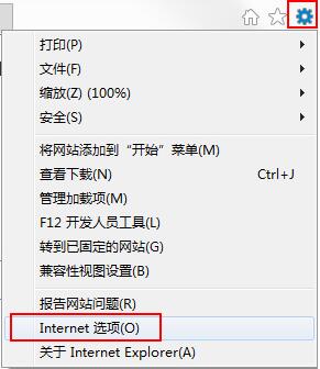 Internet選項