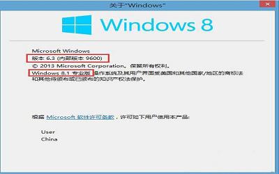 win8系統(tǒng)怎么查看系統(tǒng)版本號 win8查看系統(tǒng)版本號操作方法