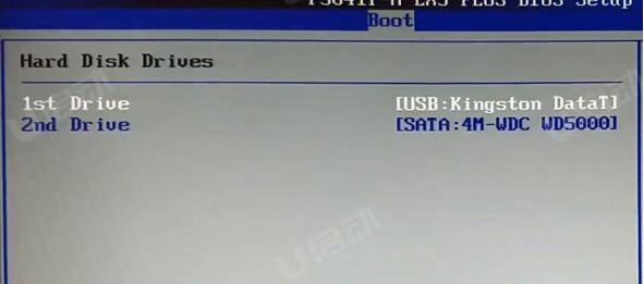 bios設(shè)置u盤啟動