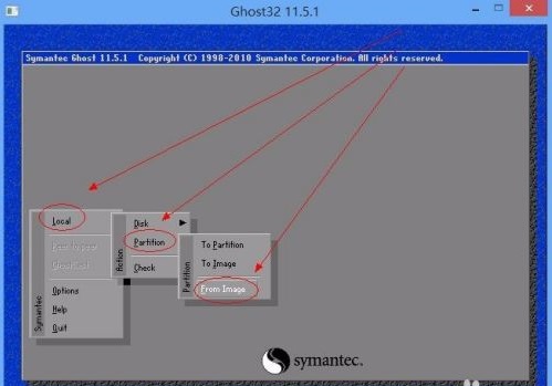 ghost系統(tǒng)備份還原的步驟教程